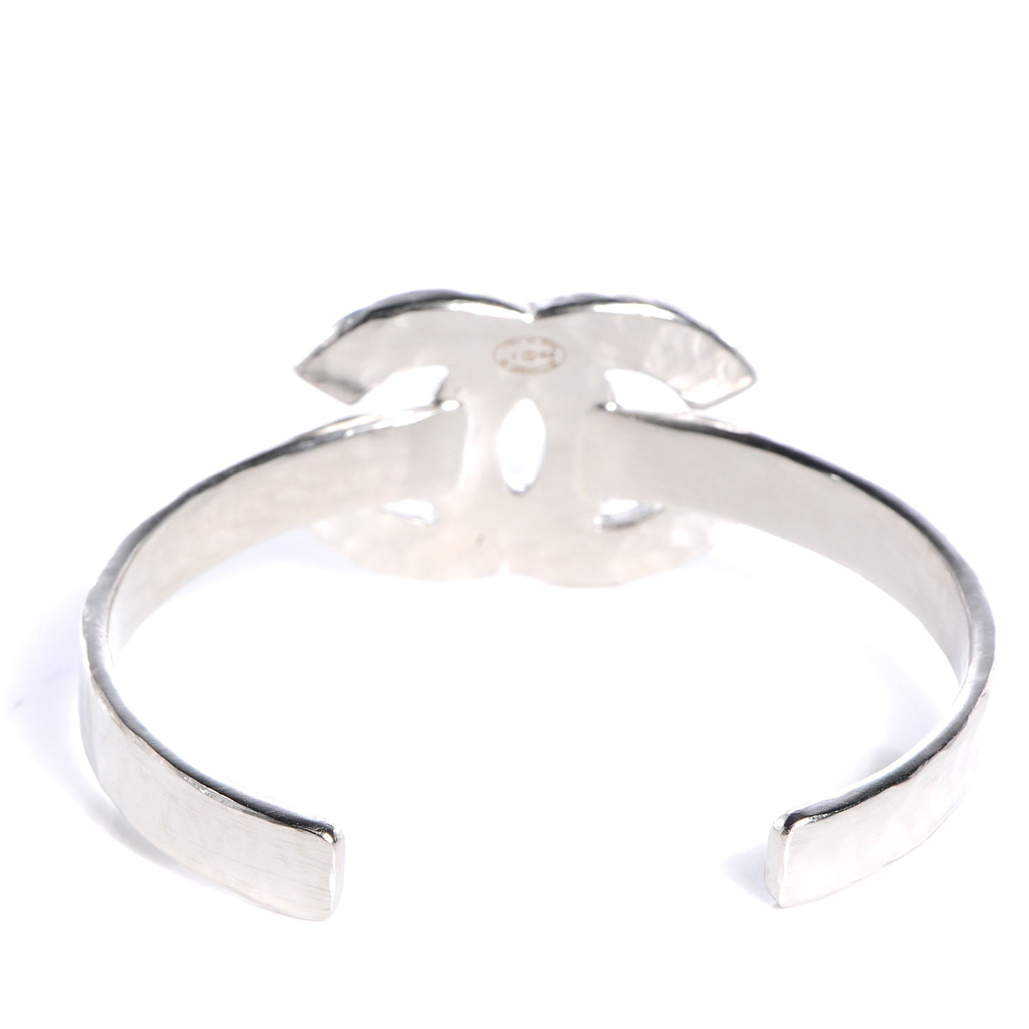 Chanel Enamel CC Bracelet Blue White 5 of 6