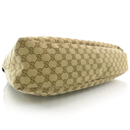 Gucci Monogram Large Horsebit Chain Hobo Ebony 4 of 9