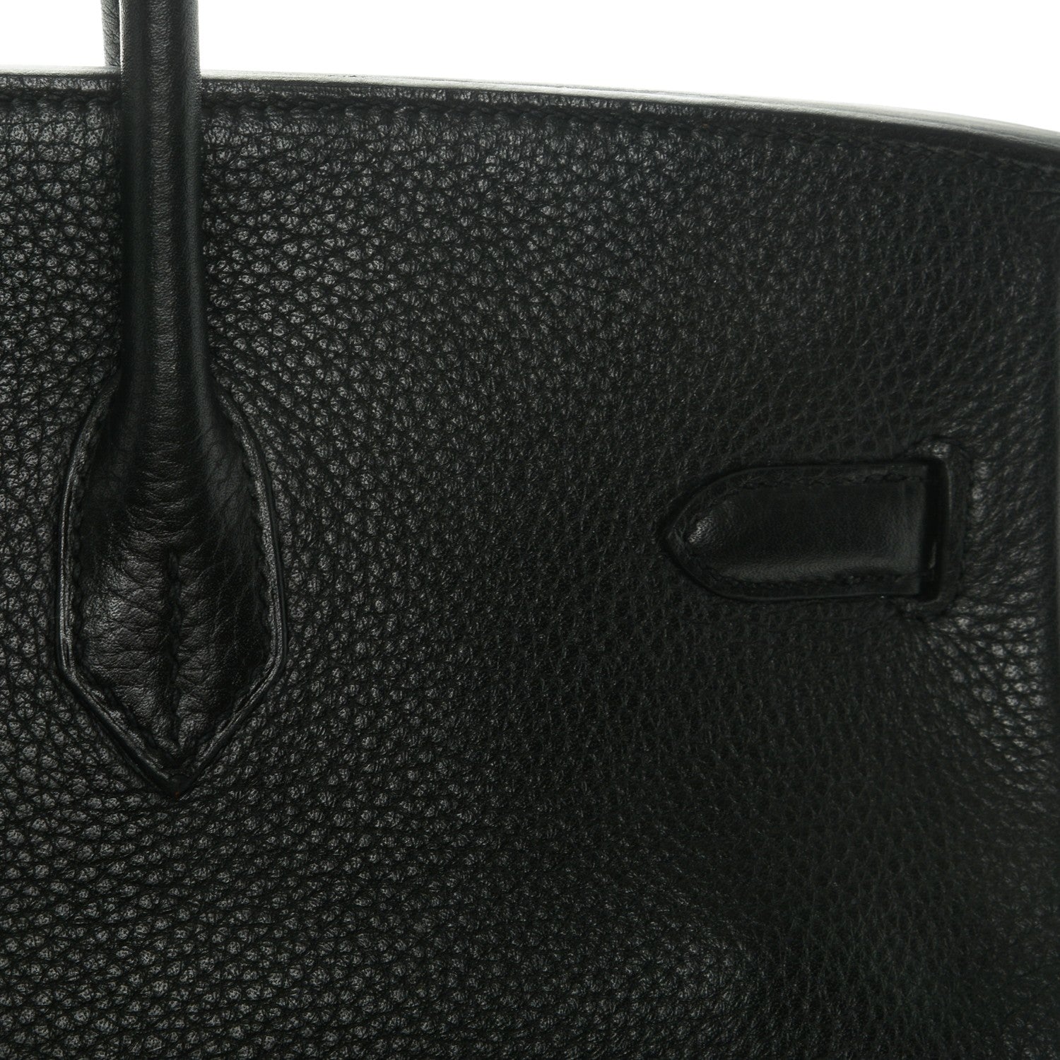 Hermes Taurillon Clemence Birkin 40 Black 12 of 24
