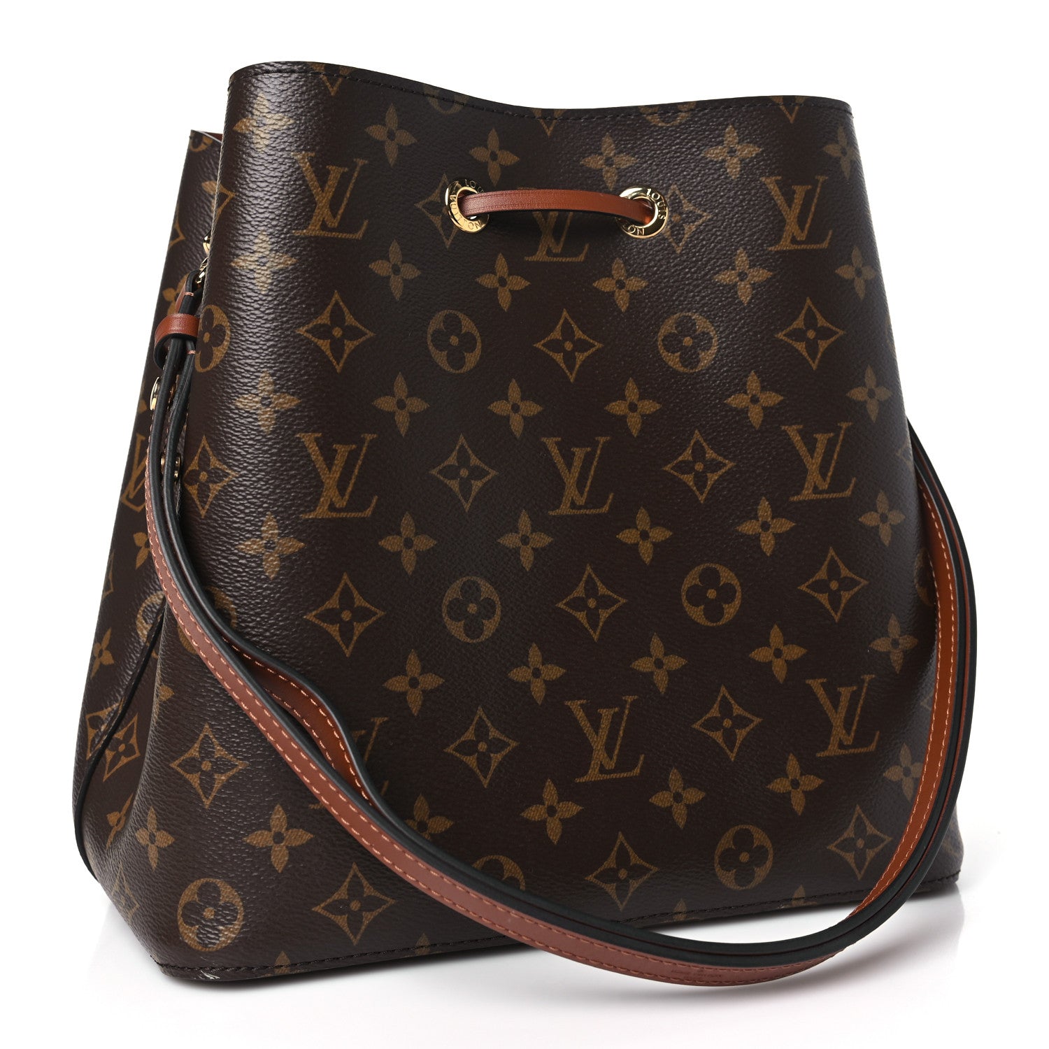 Louis Vuitton Monogram Neonoe MM Caramel 3 of 9