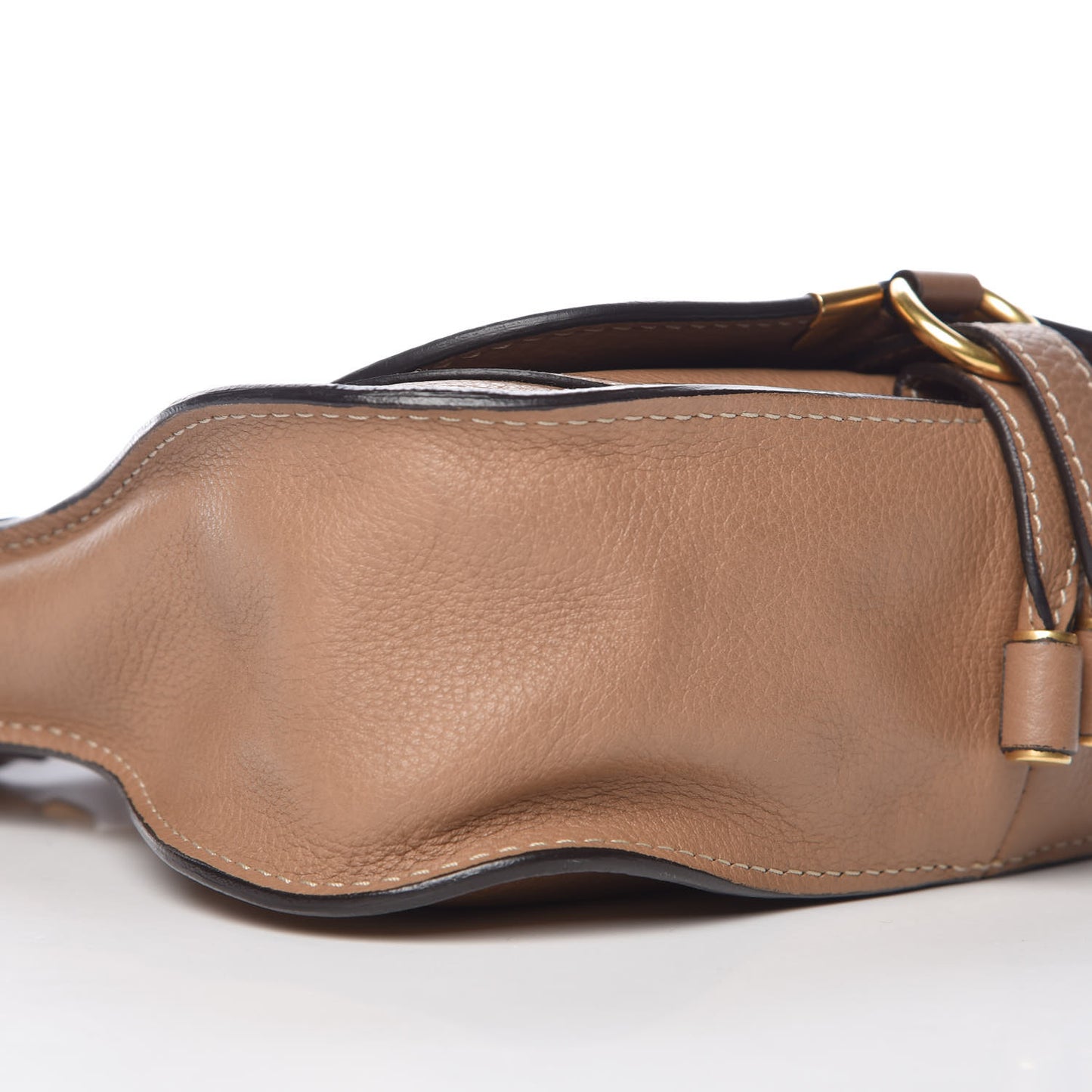 Calfskin Baby Marcie Satchel Nut