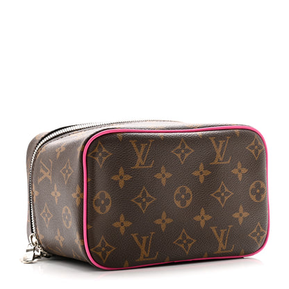 Louis Vuitton Monogram Macassar Nice Mini Fuchsia 4 of 8