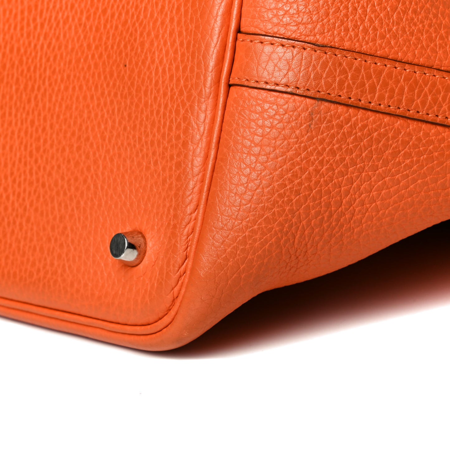 Taurillon Clemence Picotin Lock 22 MM Orange