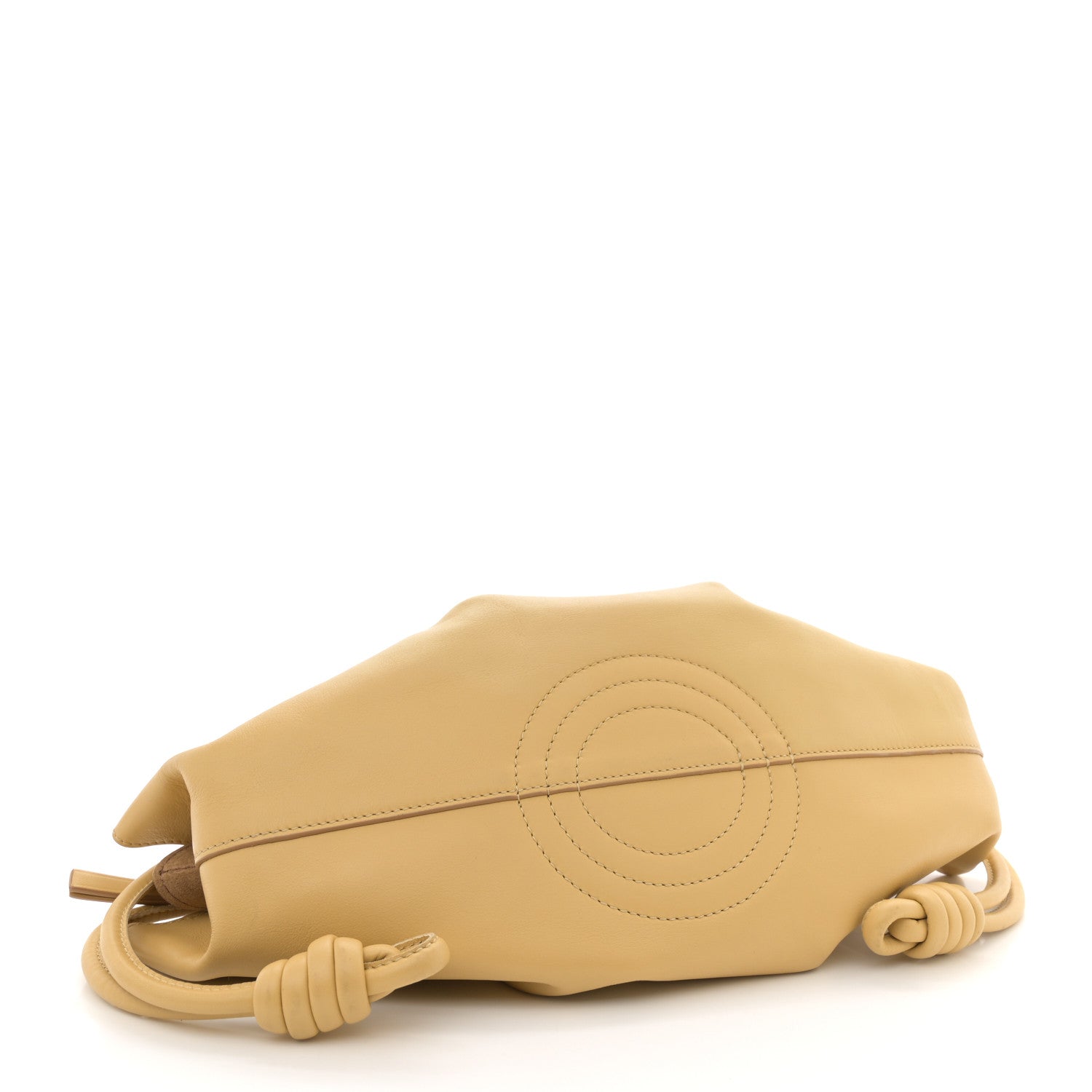 Loewe Shiny Nappa Calfskin Small Paseo Bag Dark Butter 4 of 9