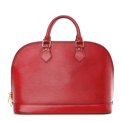 Louis Vuitton Epi Alma PM Castillan Red 1 of 14