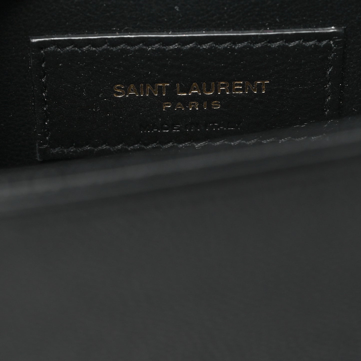 Grain De Poudre Small Monogram Kate Satchel Black