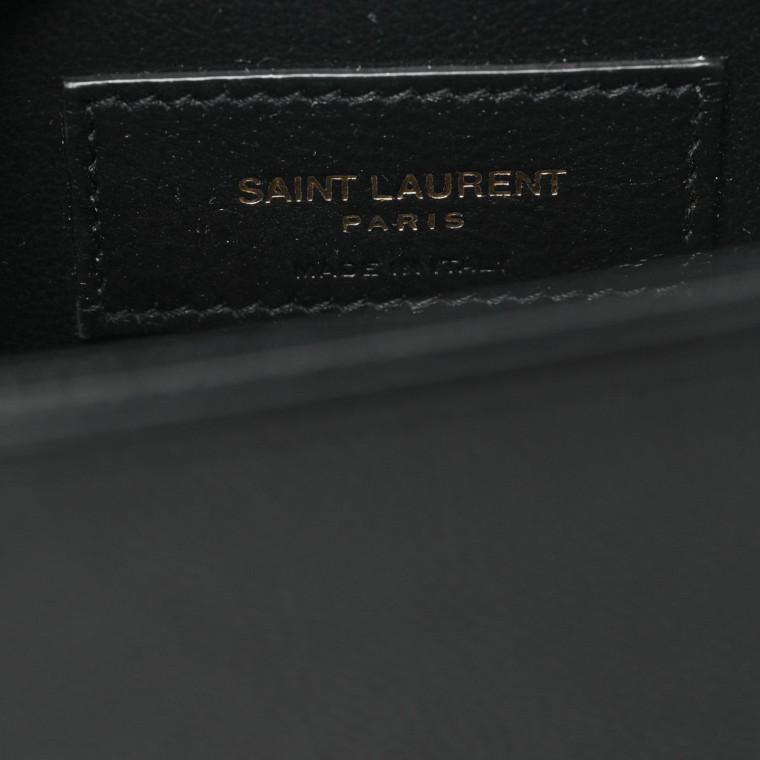 Saint Laurent Grain De Poudre Small Monogram Kate Satchel Black 7 of 9