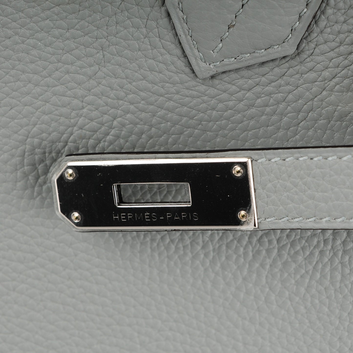 Togo Birkin 30 Gris Mouette