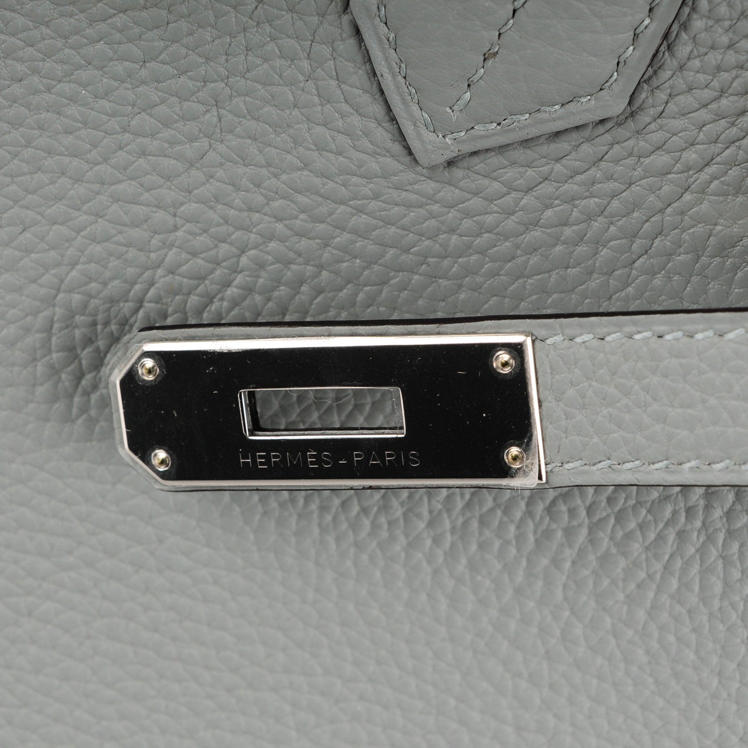 Hermes Togo Birkin 30 Gris Mouette 9 of 25