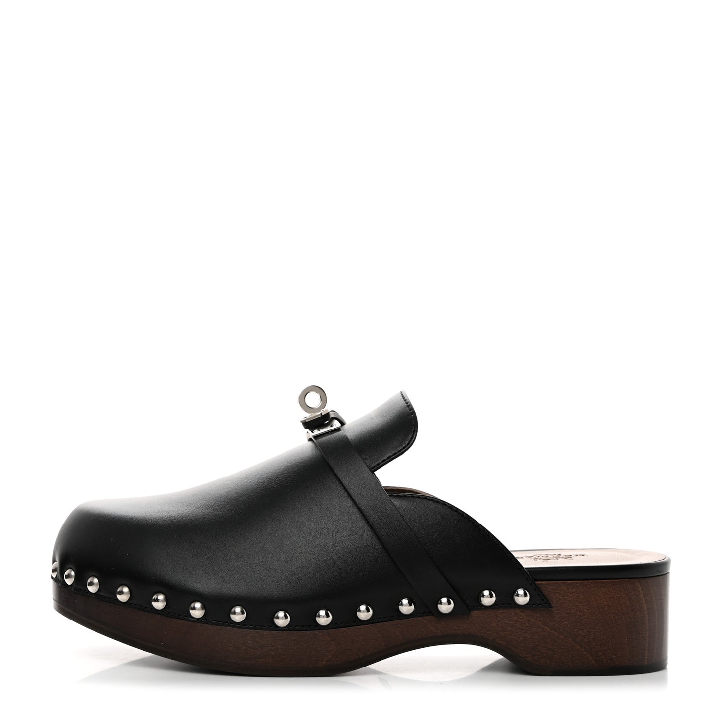 Calfskin Carlotta Mules 37 Black