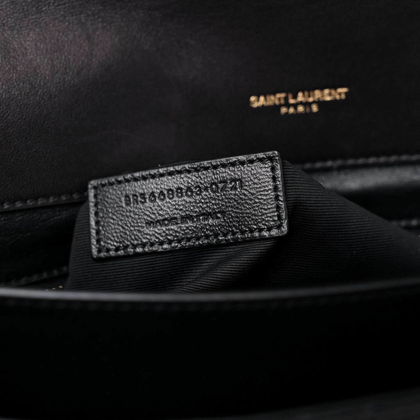 Lambskin Quilted Mini Gaby Satchel Black