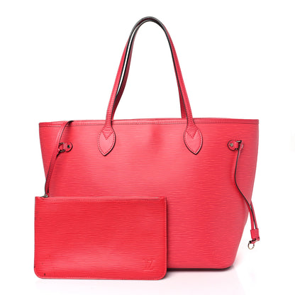 Louis Vuitton Epi Neverfull MM Coquelicot 3 of 11