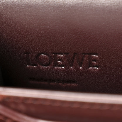 Loewe Calfskin Medium Barcelona Shoulder Bag Dark Red 6 of 15