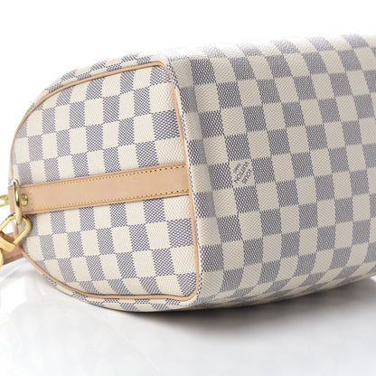 Louis Vuitton Damier Azur Speedy Bandouliere 25 8 of 10