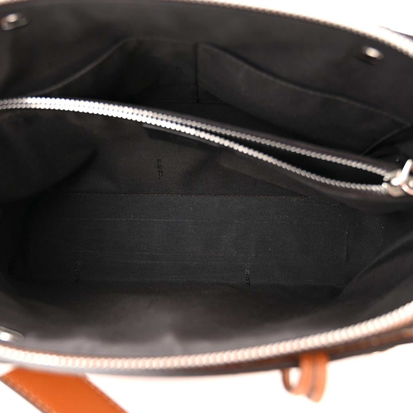 Vitello King Logo Embossed Medium By The Way Boston Bag Cuoio