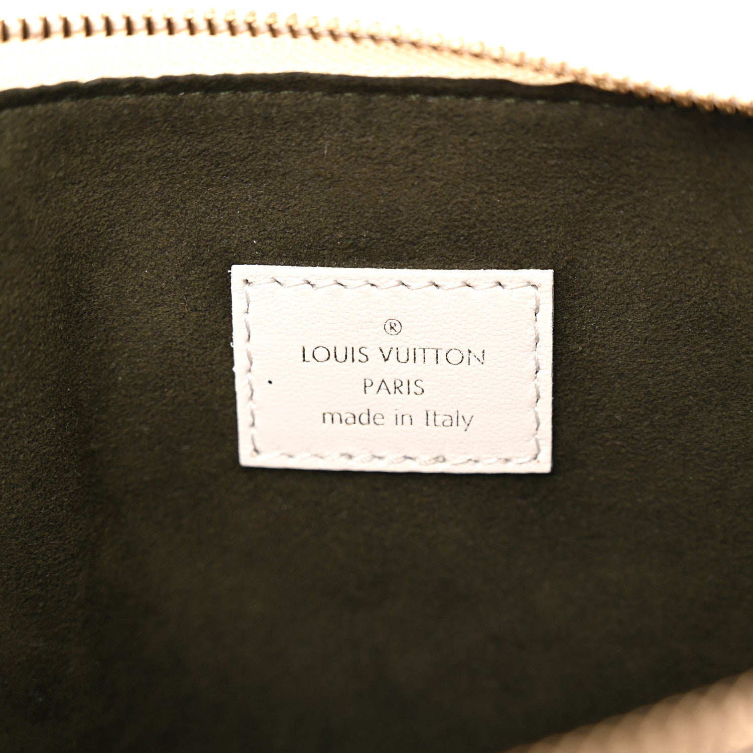 Louis Vuitton Lambskin Embossed Monogram Coussin PM Beige Cream 6 of 10