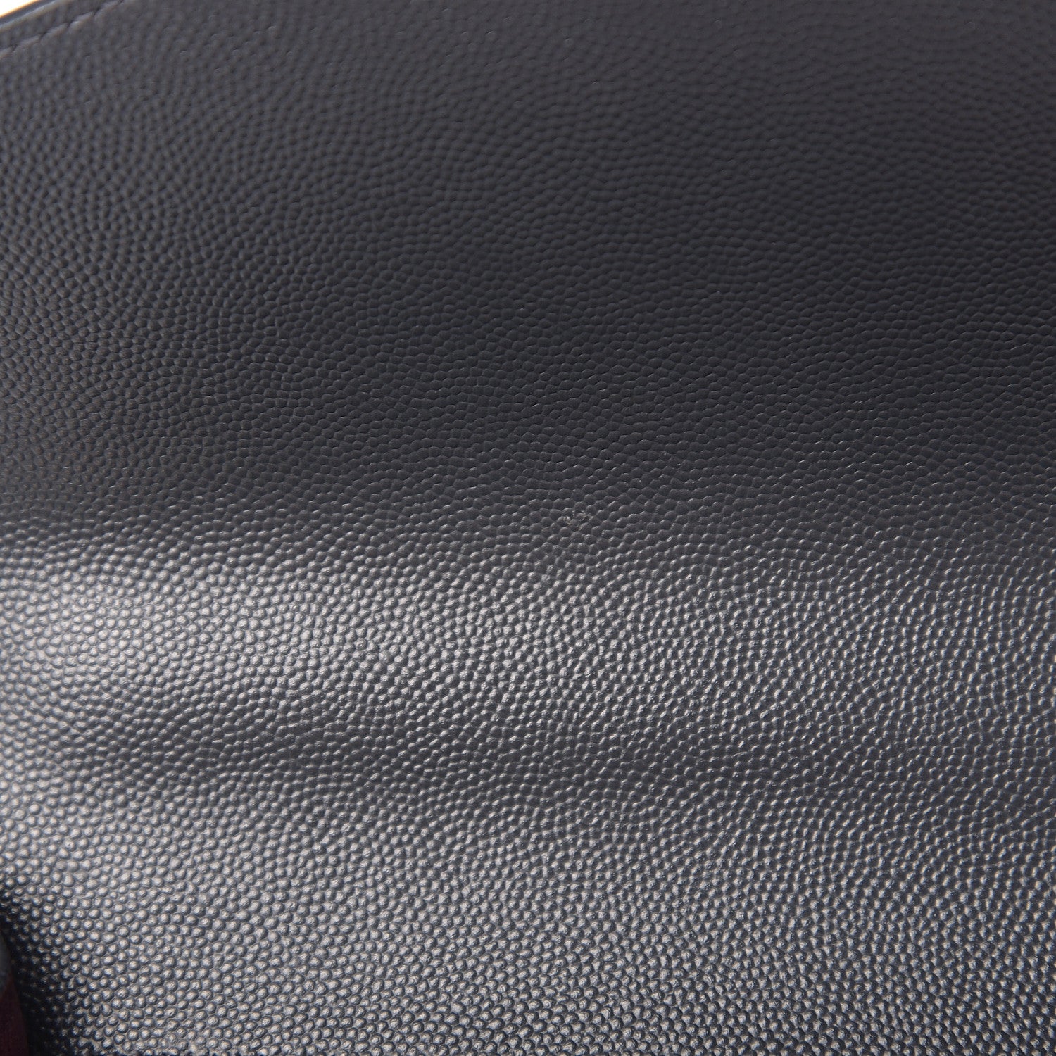 Saint Laurent Grain de Poudre Medium Classic Monogram Cassandra Top Handle Dark Smog 8 of 11