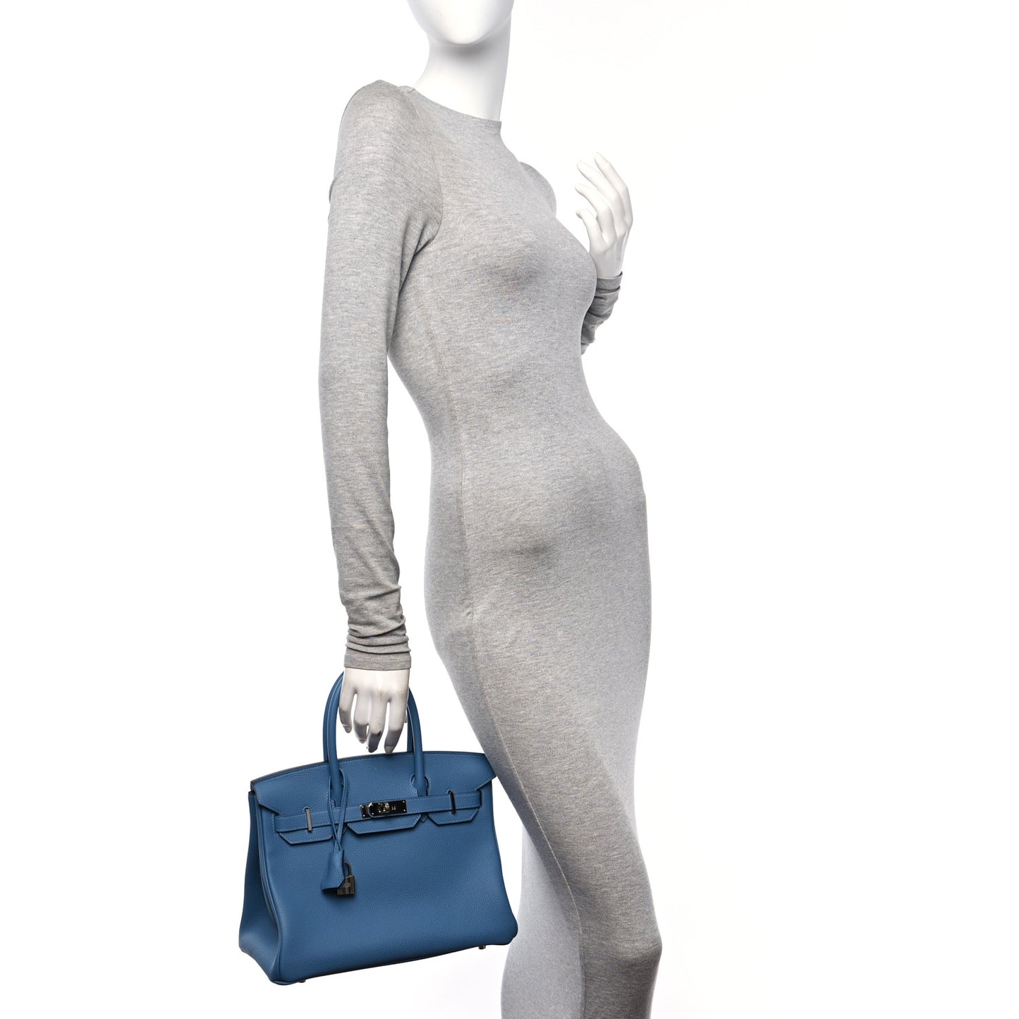 Togo BIRKIN 30 Bleu Azur