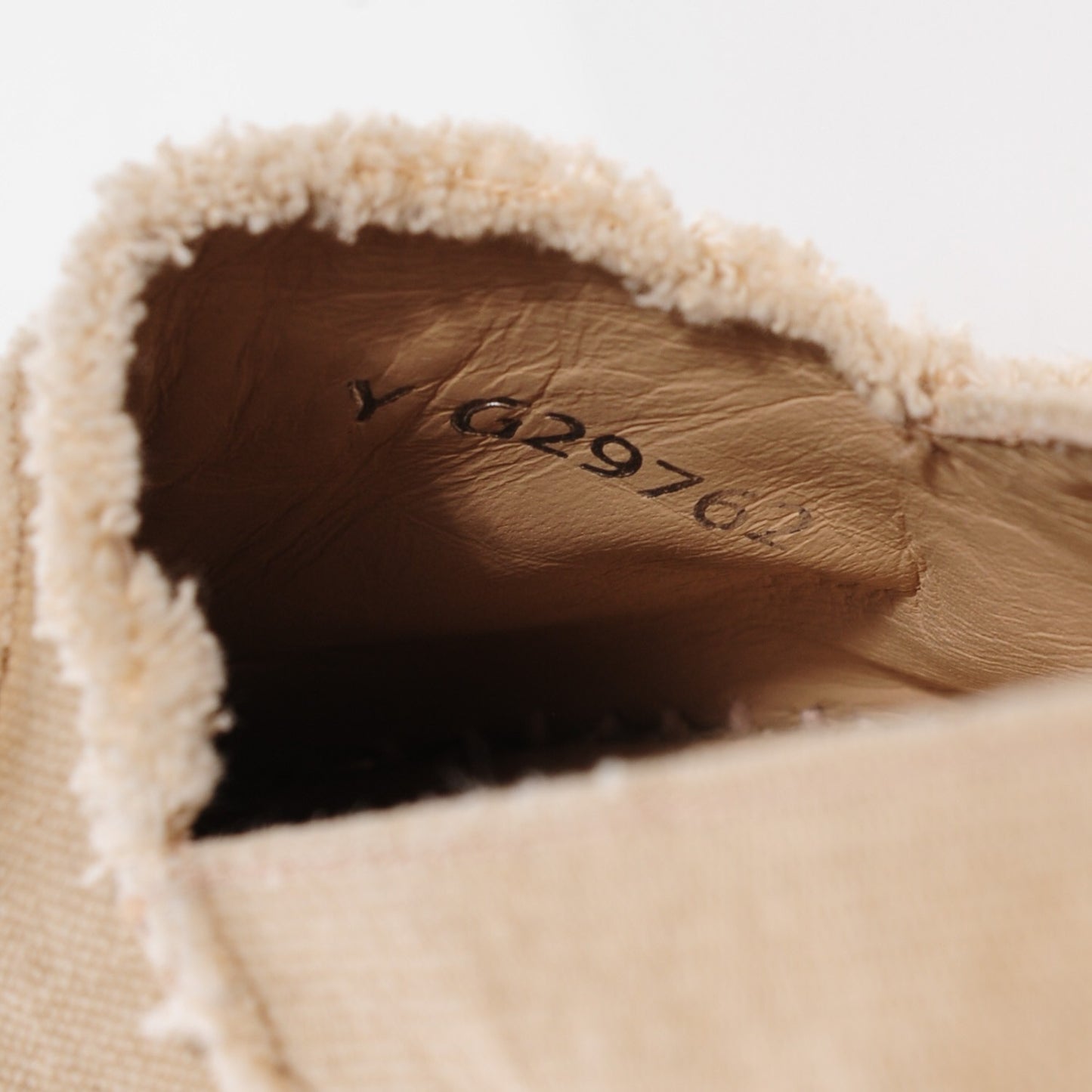 Toile CC Espadrilles 36 Beige Black