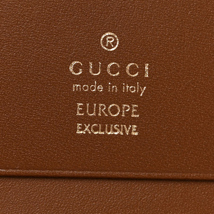 Gucci GG Supreme Monogram Bee Embroidered Card Case 6 of 8