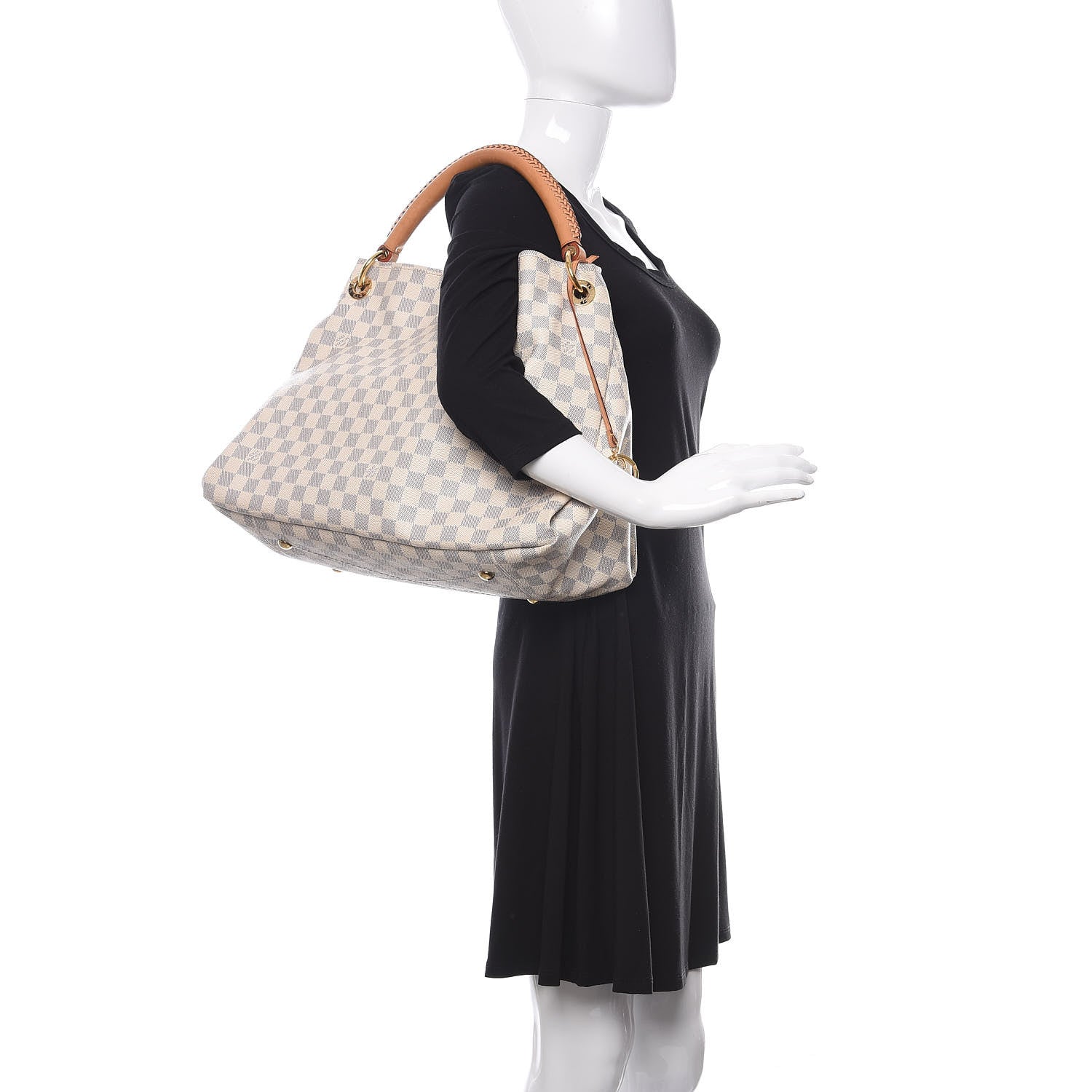 Louis Vuitton Damier Azur Artsy MM 2 of 10