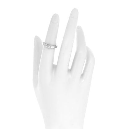 Tiffany Platinum Diamond .21ct Etoile Solitaire Engagement Ring 50 5.25 3 of 10