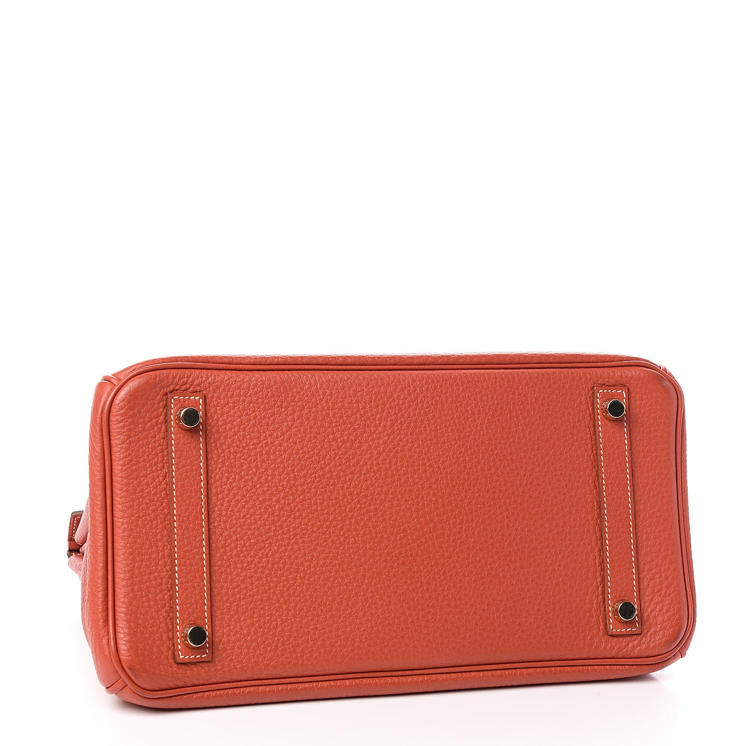 Hermes Taurillon Clemence Birkin 30 Sanguine 4 of 12