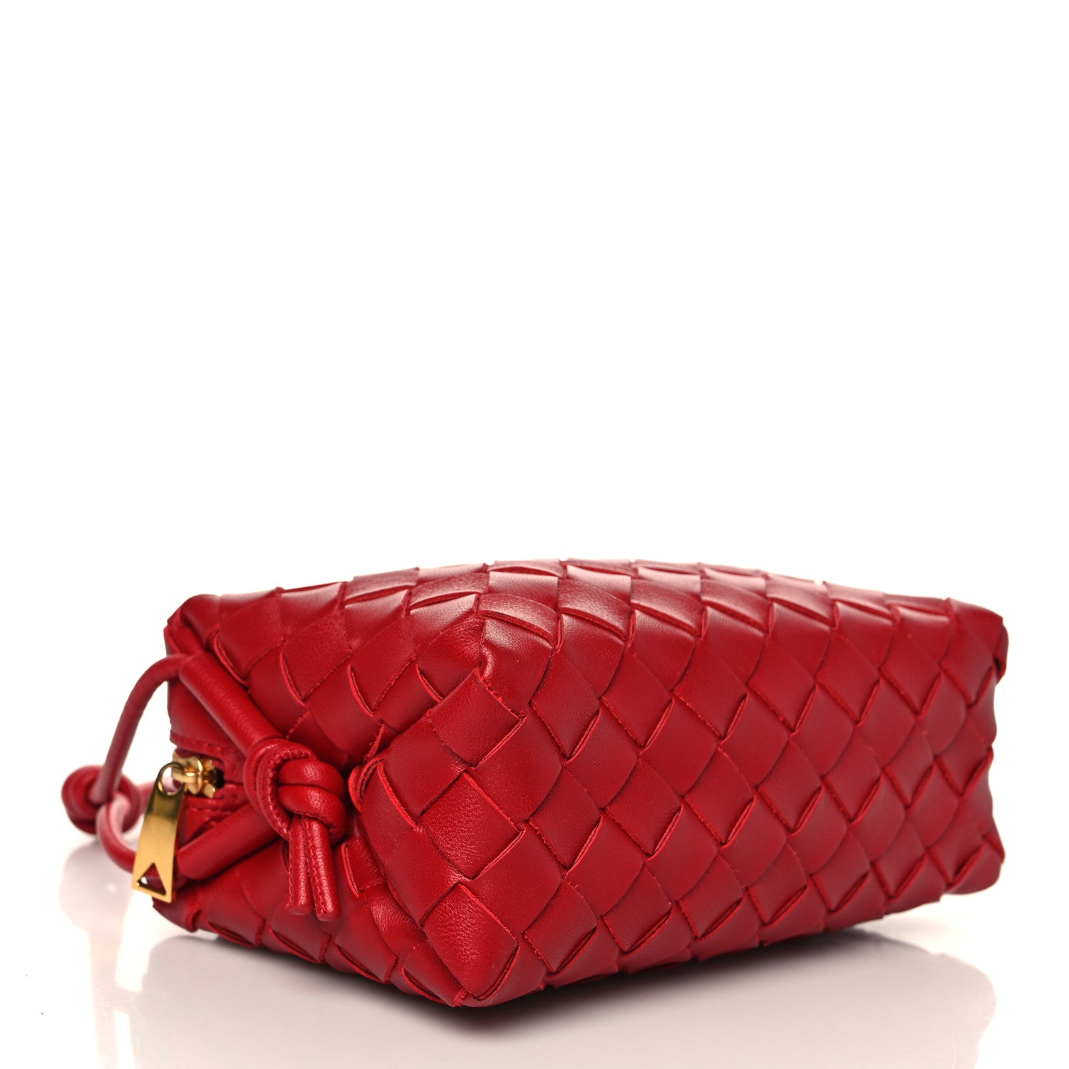 Bottega Veneta Nappa Intrecciato Mini Loop Camera Bag Apple Candy 3 of 7