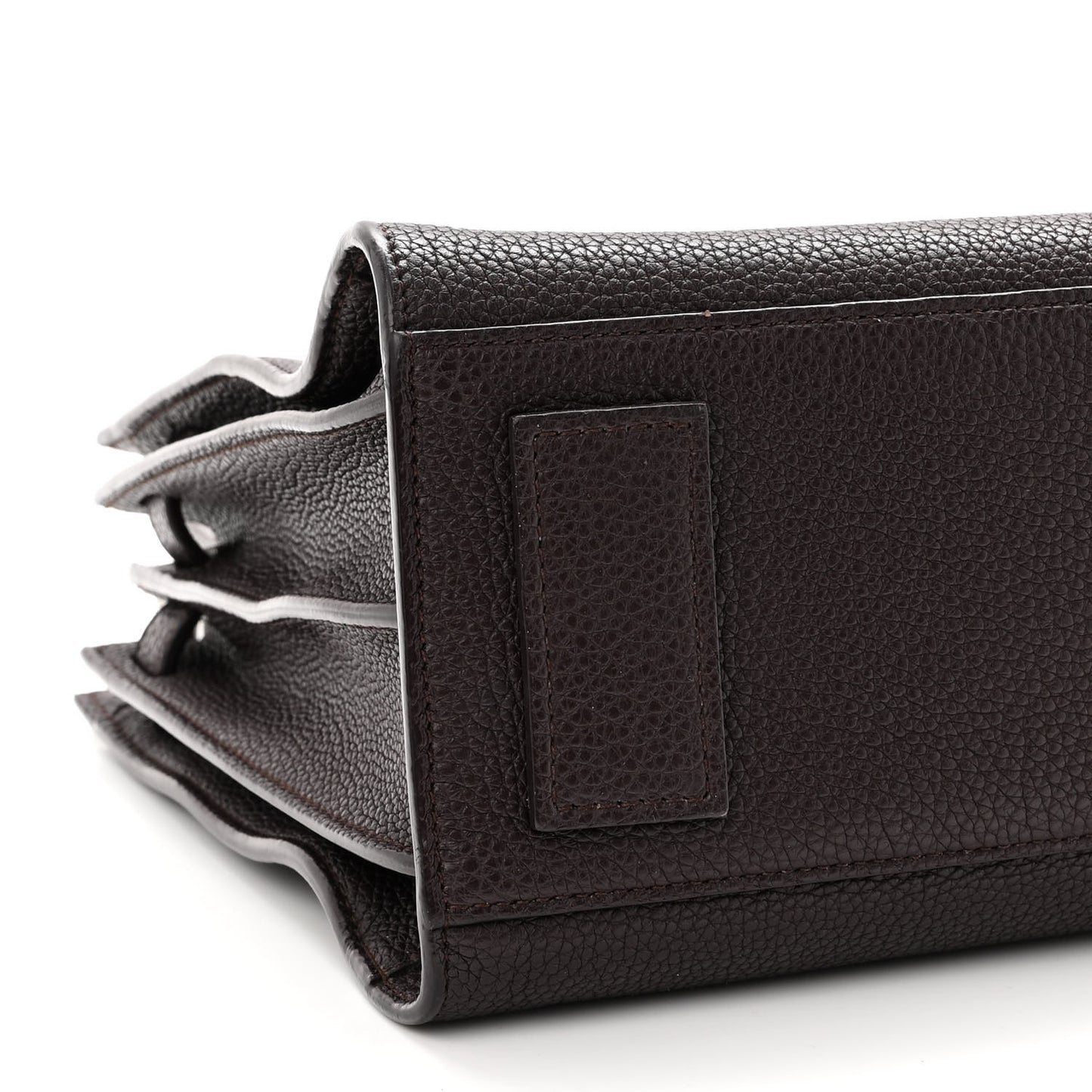 Grained Calfskin Baby Supple Sac De Jour Bordeaux