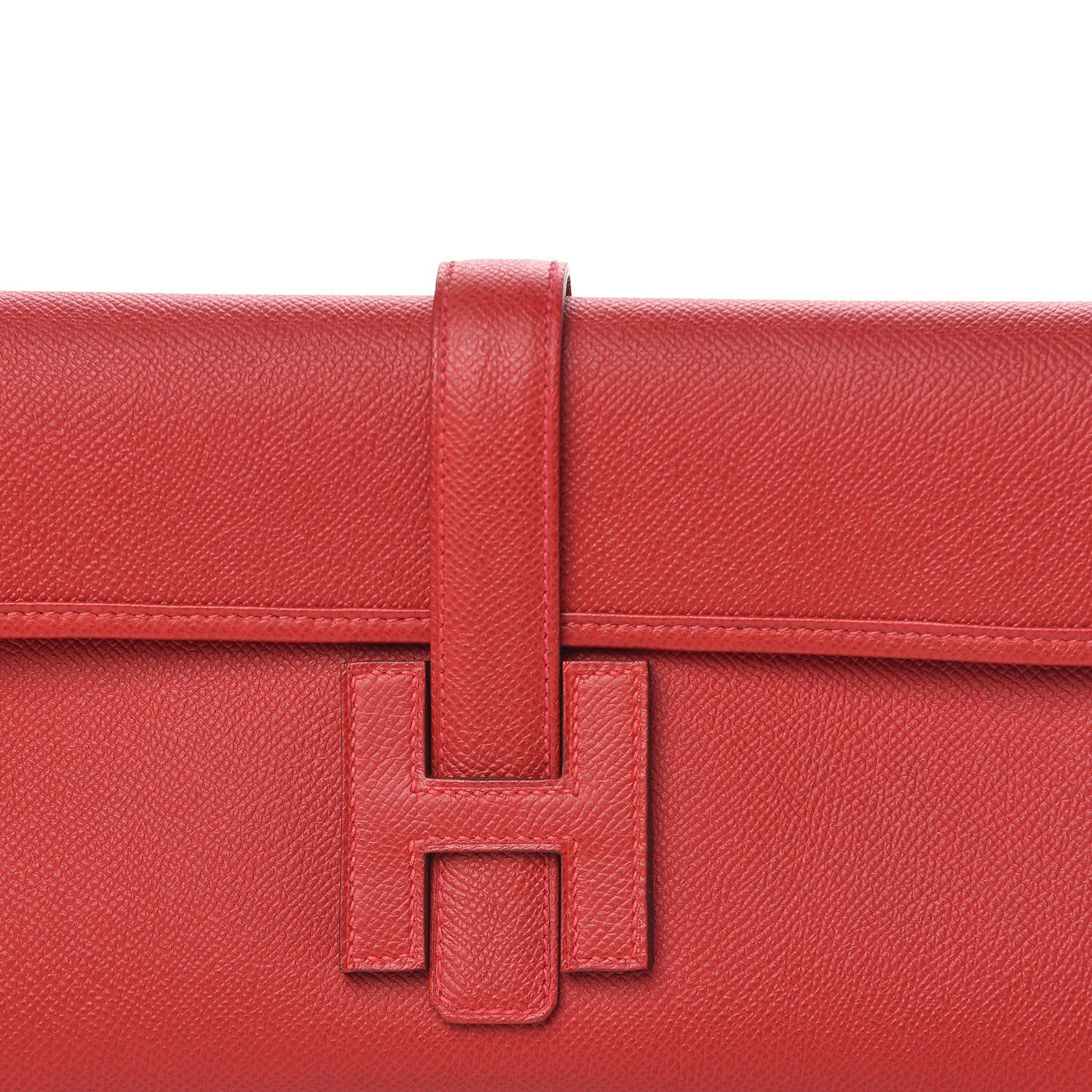 Hermes Epsom Jige Elan 29 Clutch Rouge Vif 11 of 12
