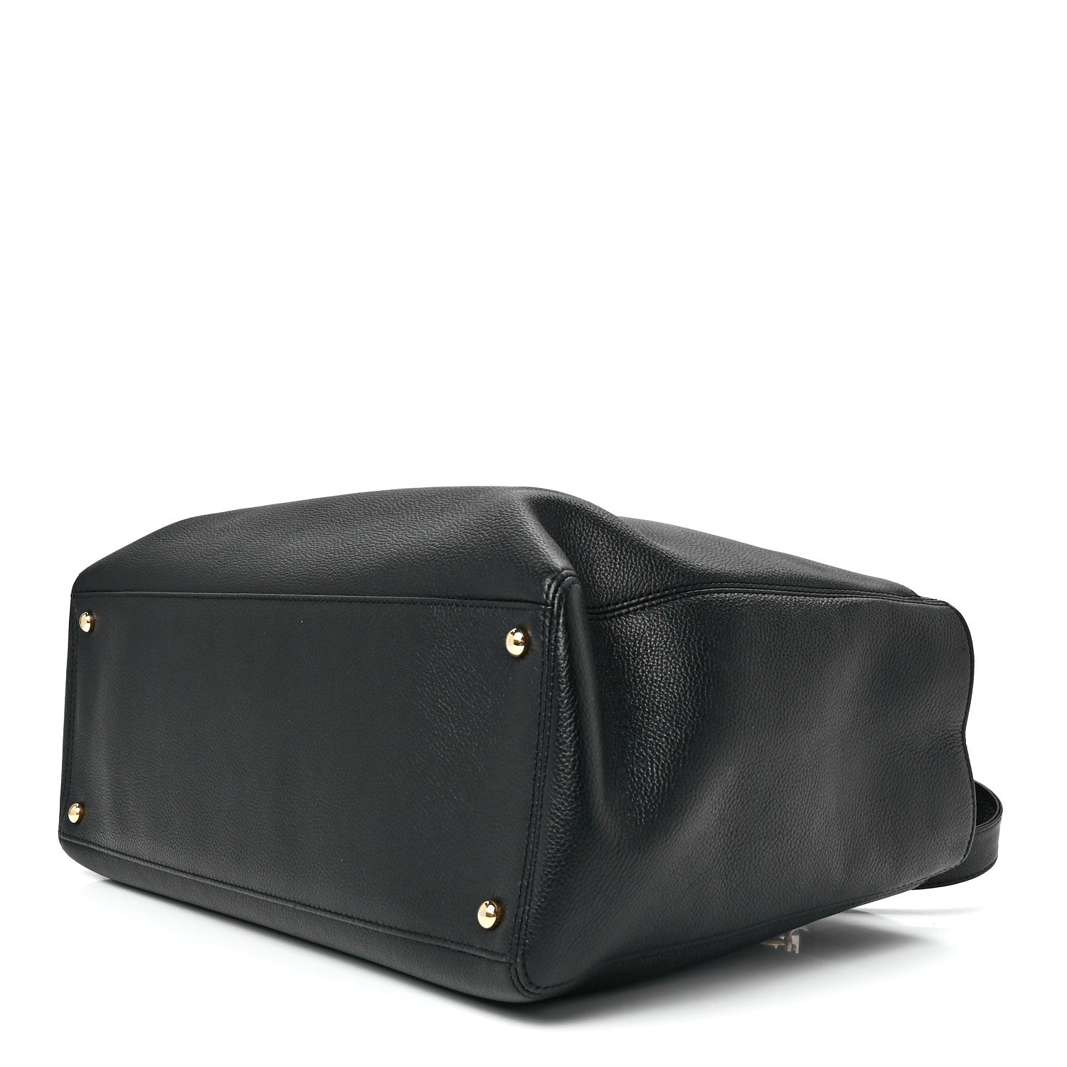 Chanel Calfskin Cerf Executive Shopper Tote Black 10 of 12