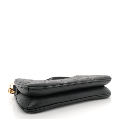 Louis Vuitton Empreinte Monogram Liv Pochette Black 4 of 9