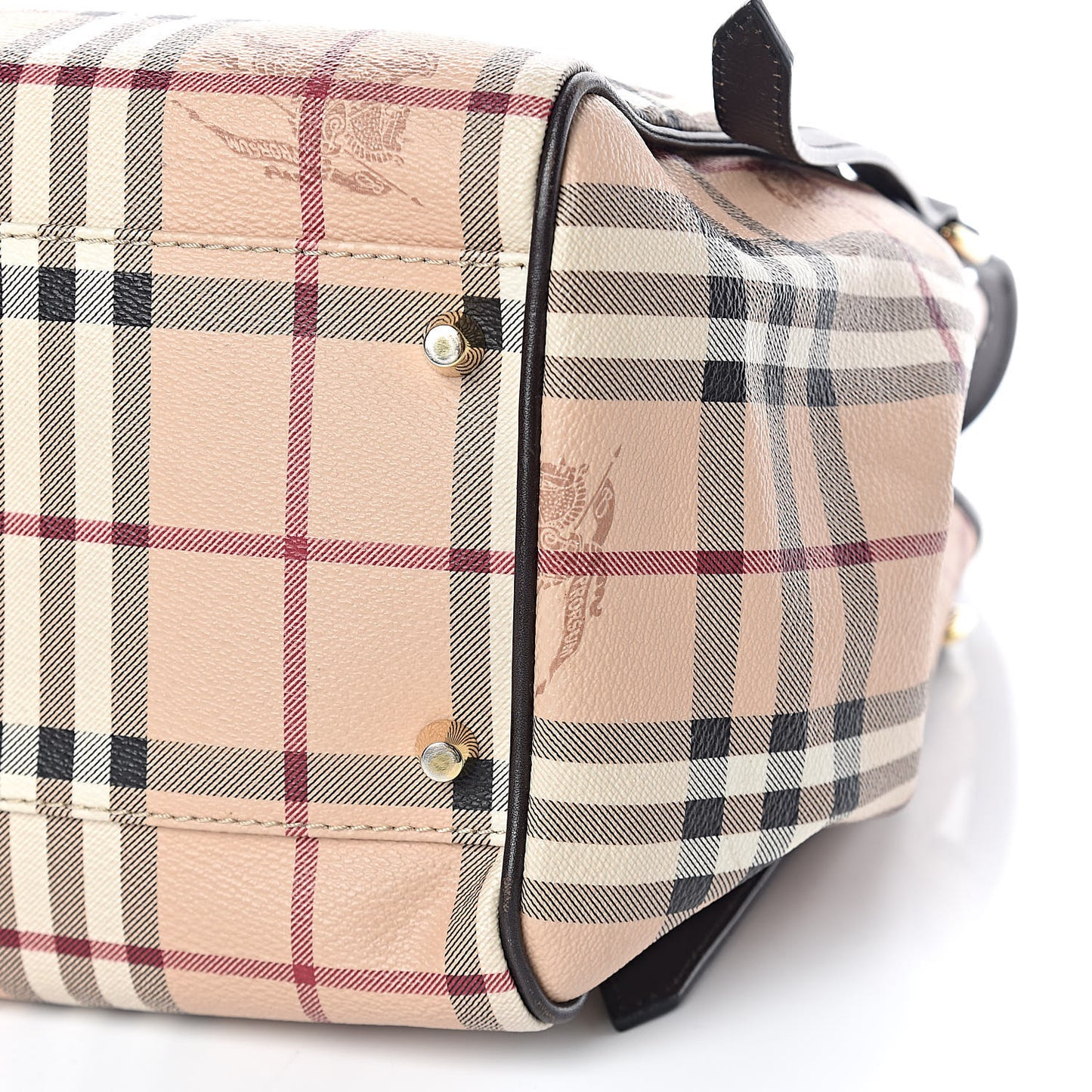 Haymarket Check Small Canterbury Tote Chocolate