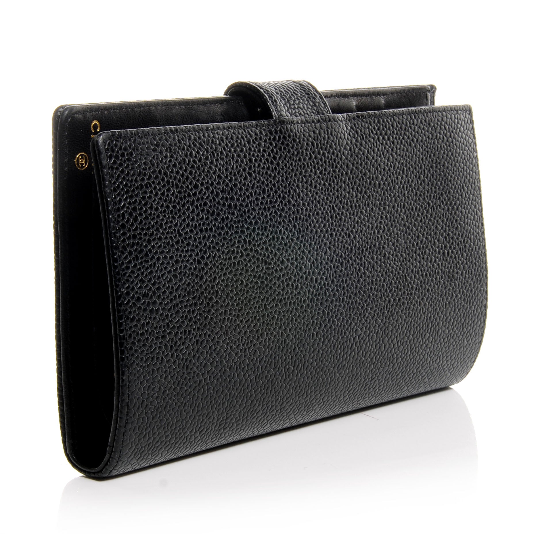 Chanel Caviar CC Wallet Black 3 of 10