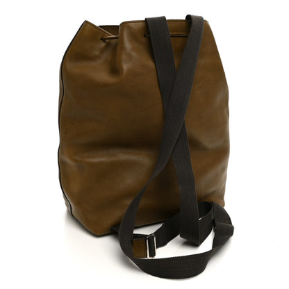 The Row Saddle Calfskin Backpack 11 Muschio 3 of 10