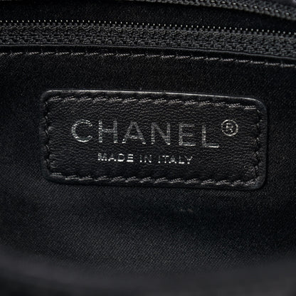 Chanel Sequin Embroidered Small Single Flap Black 6 of 9