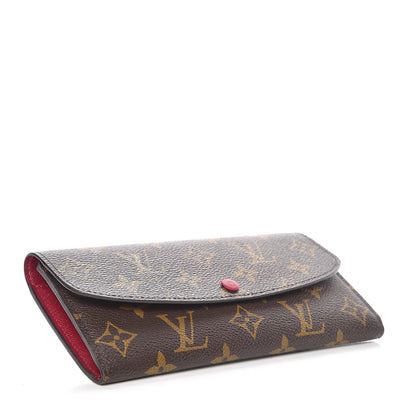 Louis Vuitton Monogram Emilie Wallet Fuchsia 4 of 7