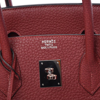 Hermes Fjord Birkin 35 Rouge H 6 of 11