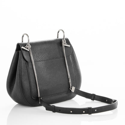 Chloe Grained Lambskin Medium Drew Shoulder Bag Black 3 of 7