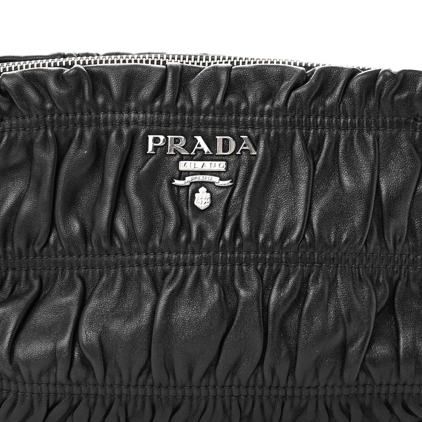 Nappa Gaufre Mini Bag Black