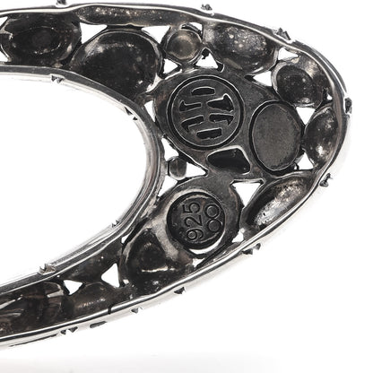 John Hardy Sterling Silver Kali Oval Drop Earrings 4 of 4