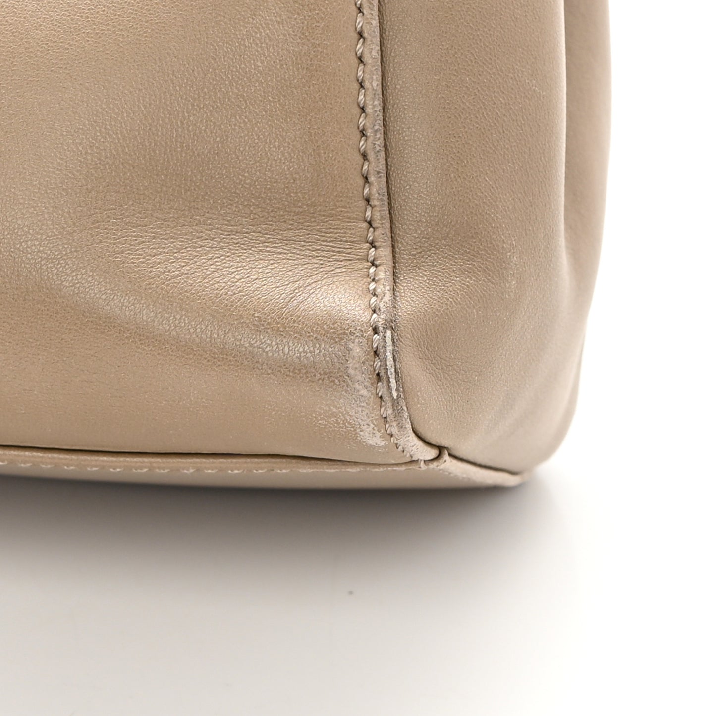 Nappa Mini Peekaboo Iconic Satchel Tortora