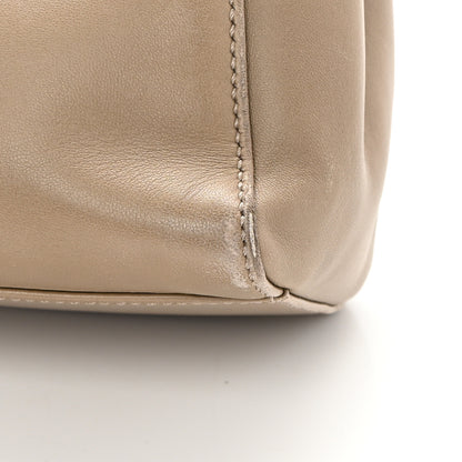 Fendi Nappa Mini Peekaboo Iconic Satchel Tortora 19 of 20