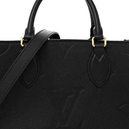 Louis Vuitton Empreinte Monogram Giant Onthego PM Black 7 of 9