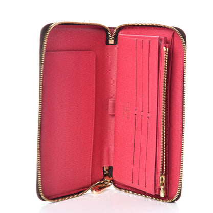 Louis Vuitton Monogram My LV Heritage Zippy Organizer Wallet Fuchsia Violet 5 of 12