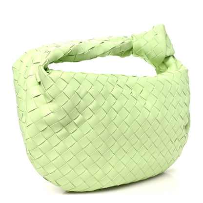 Bottega Veneta Nappa Intrecciato Teen Jodie Hobo Pistachio Pistachio 3 of 9