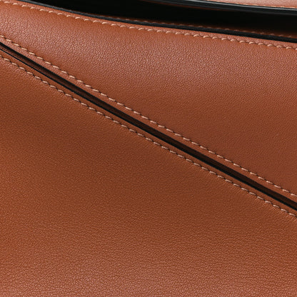 Loewe Calfskin Medium Puzzle Bag Tan 7 of 10