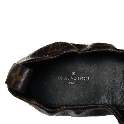 Louis Vuitton Monogram Flirty Ballerina Flats 40 Black 7 of 8
