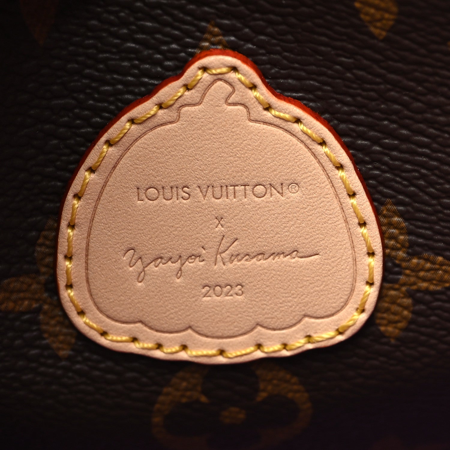 Louis Vuitton LV X YK Monogram Kusama Pumpkin Neonoe MM 6 of 12