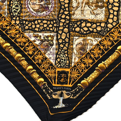 Hermes Silk Plisse Scarf 90 4 of 4